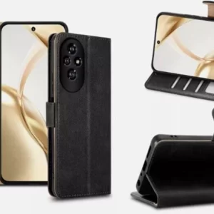 For Honor 200/200 Pro/200 Lite Case, Slim Magnetic Flip Book Wallet Stand Phone